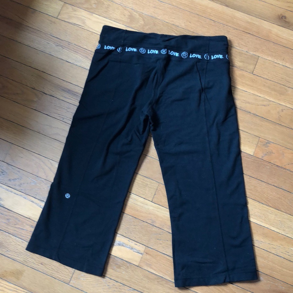 2 Pairs of LuluLemon crop Yoga Pants